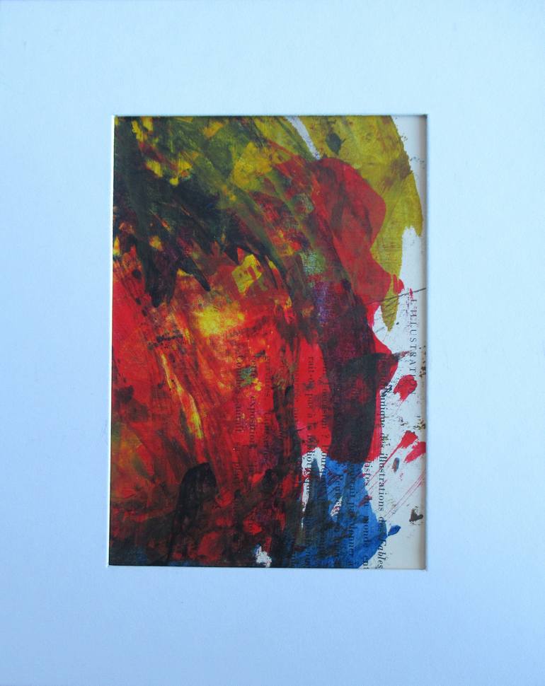 Original Abstract Expressionism Abstract Painting by Robert Alexander