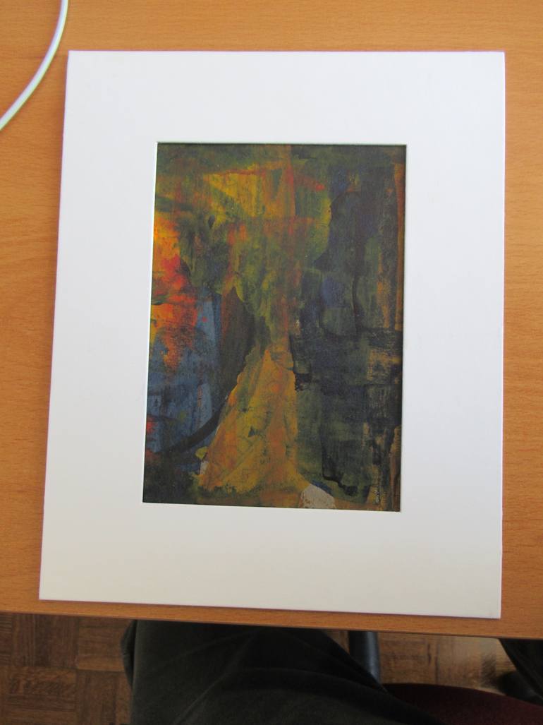 Original Abstract Expressionism Abstract Painting by Robert Alexander