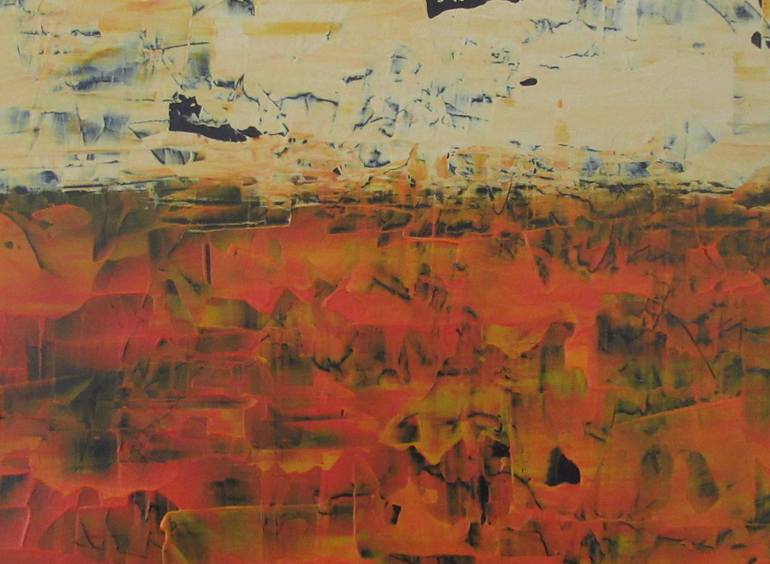 Original Abstract Expressionism Abstract Painting by Robert Alexander