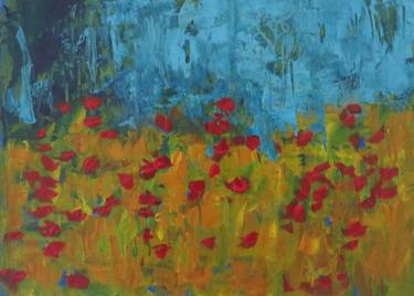 Original Impressionism Floral Paintings by Robert Alexander