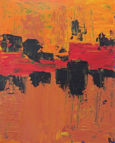 Original Expressionism Abstract Paintings by Robert Alexander