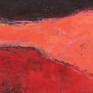 Abstract expressionist
Minimalist 
Use of limited palette
Multilayered(refer to close ups of  painting to see details)