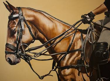 Print of Realism Horse Paintings by Julie Anna Freund