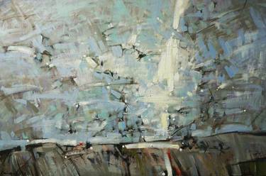 Original Abstract Landscape Paintings by Anastasiia Kraineva