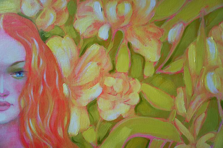 Original Art Deco Women Painting by Anastasiia Kraineva