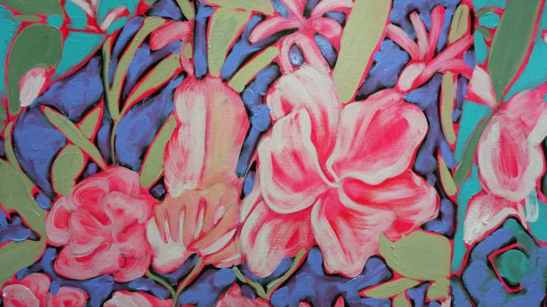 Original Art Deco Women Painting by Anastasiia Kraineva