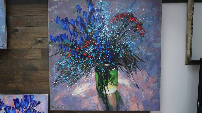 Original Expressionism Still Life Painting by Anastasiia Kraineva