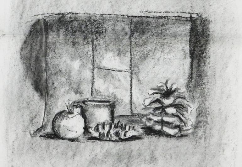 early Still Life drawing 1998