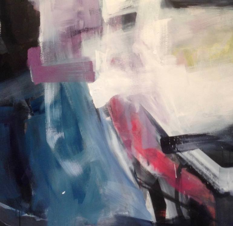 Original Abstract Expressionism Abstract Painting by Trudie Tara Moulton