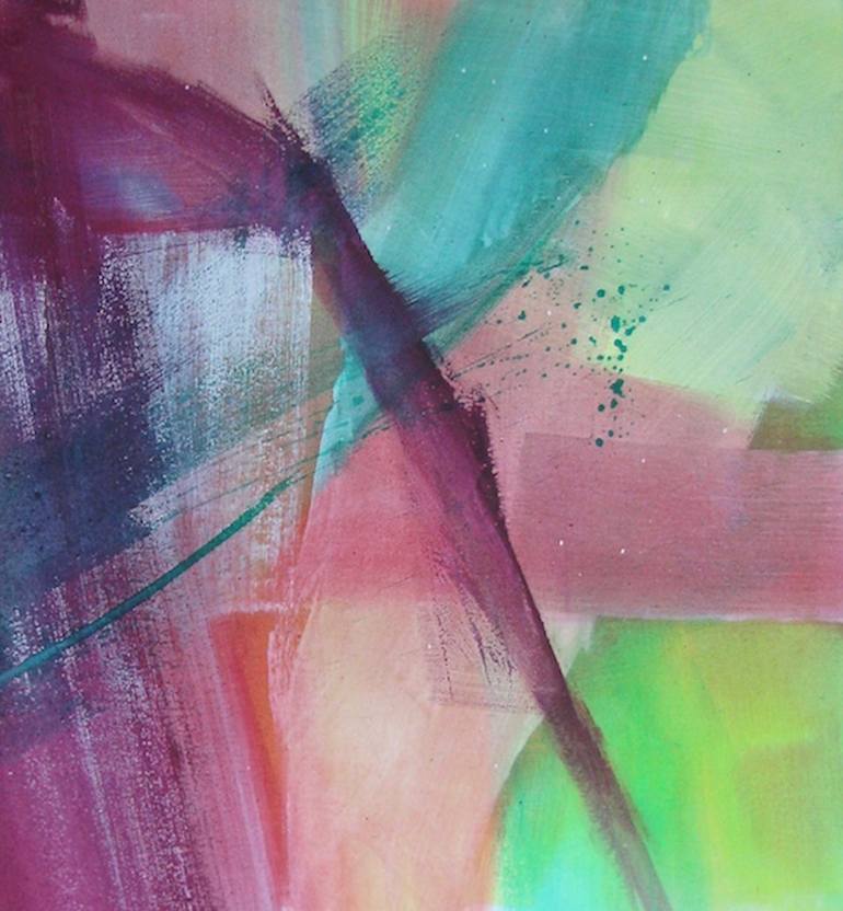 Original Abstract Painting by Trudie Tara Moulton