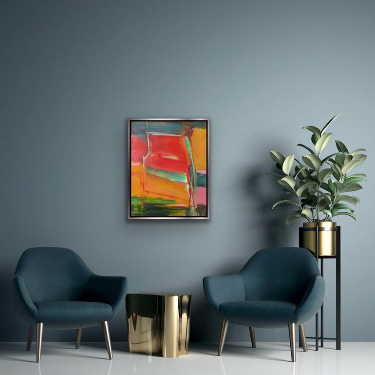 Original Abstract Painting by Trudie Tara Moulton