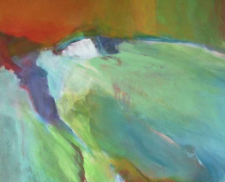 Original landscape Abstract Painting by Trudy Montgomery