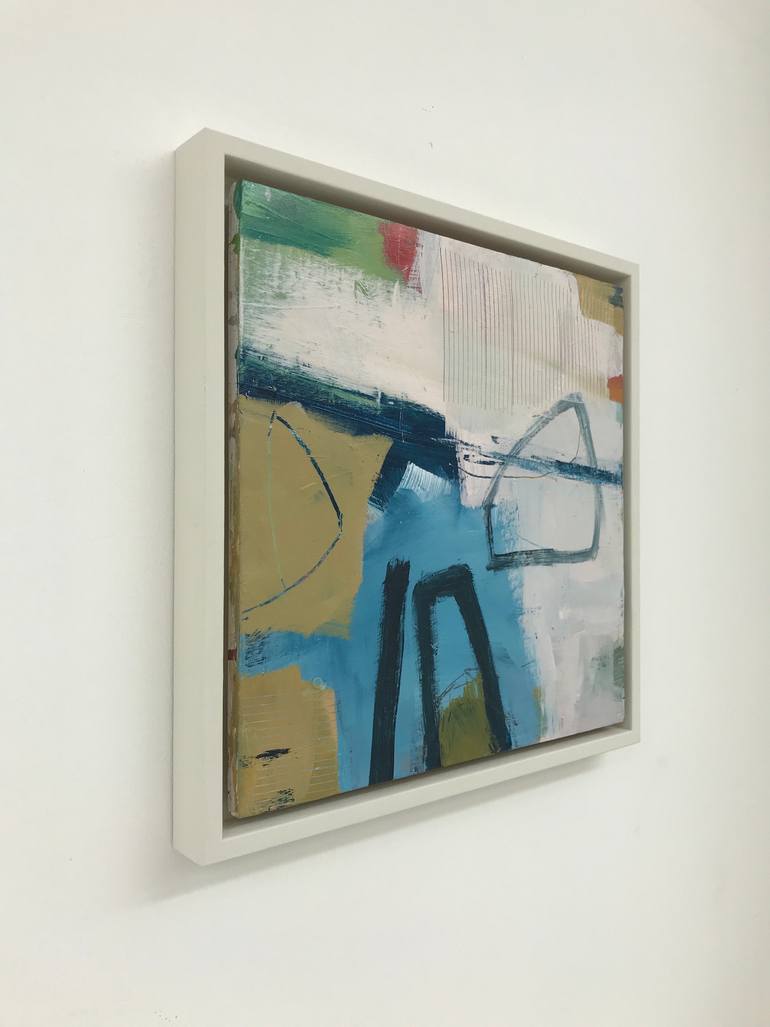 Original Abstract Expressionism Abstract Painting by Trudie Tara Moulton