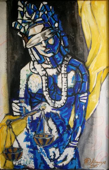 Original Figurative Business Paintings by Chinmaya BR