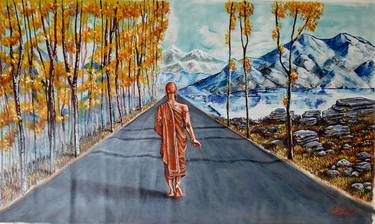 Original Figurative World Culture Paintings by Chinmaya BR