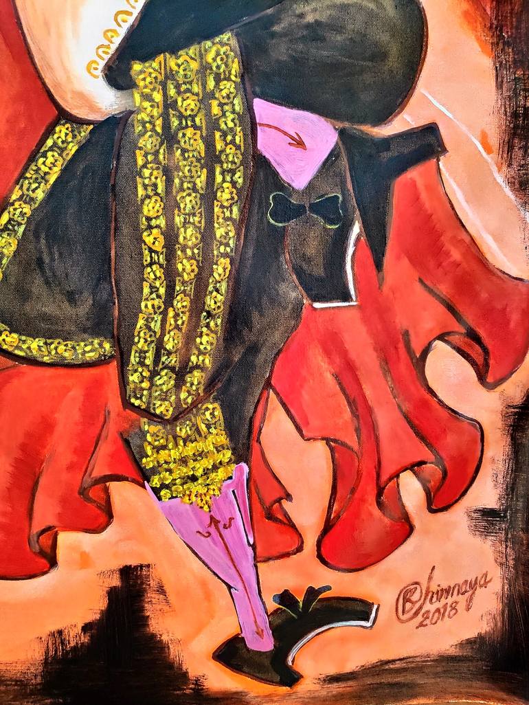 Original World Culture Painting by Chinmaya BR