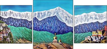 Original Landscape Paintings by Chinmaya BR