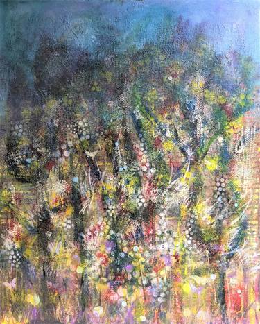 Print of Abstract Expressionism Nature Paintings by Rawan Adwan