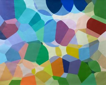 Original Geometric Paintings by Adriana Ablin Abstract Painter