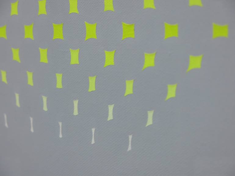 Original Abstract Geometric Painting by Adriana Ablin Abstract Painter