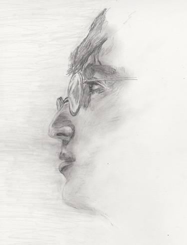 Original Realism Pop Culture/Celebrity Drawing by Michael Frain