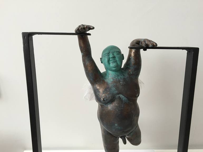 Original Figurative Humor Sculpture by Mar Vázquez-Roy