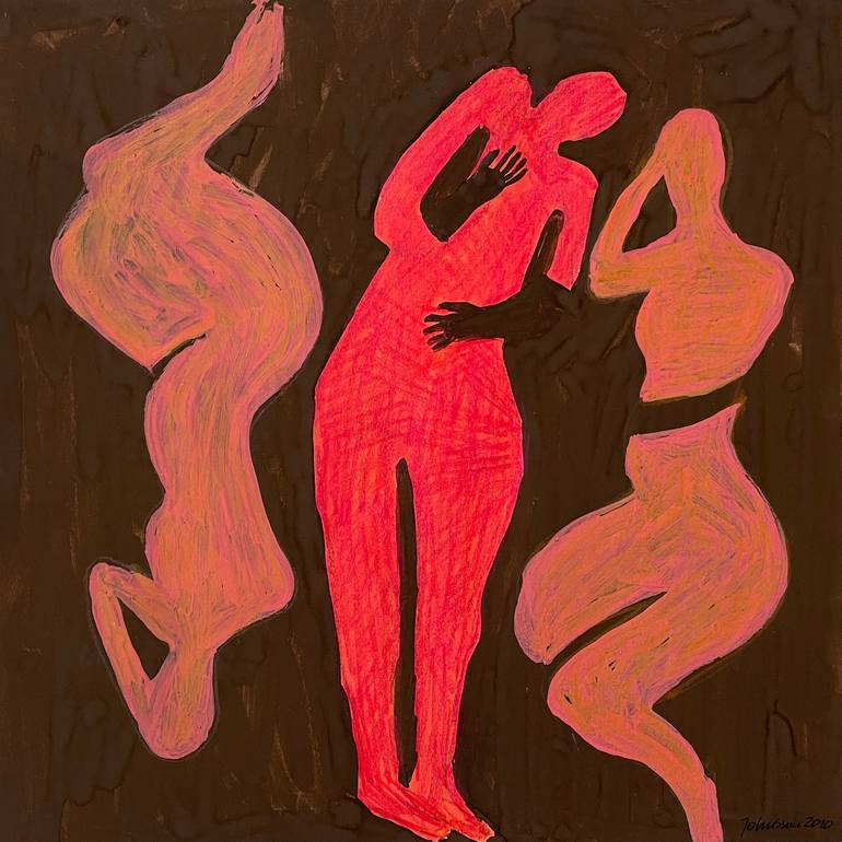 Original Contemporary Nude Paintings by Jolanta Johnsson