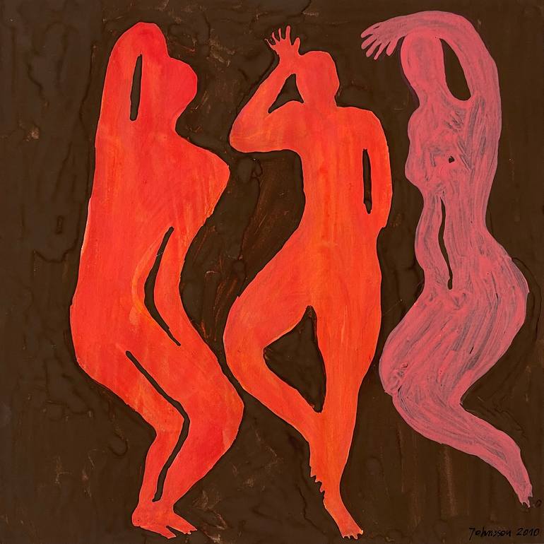 Original Figurative Nude Paintings by Jolanta Johnsson