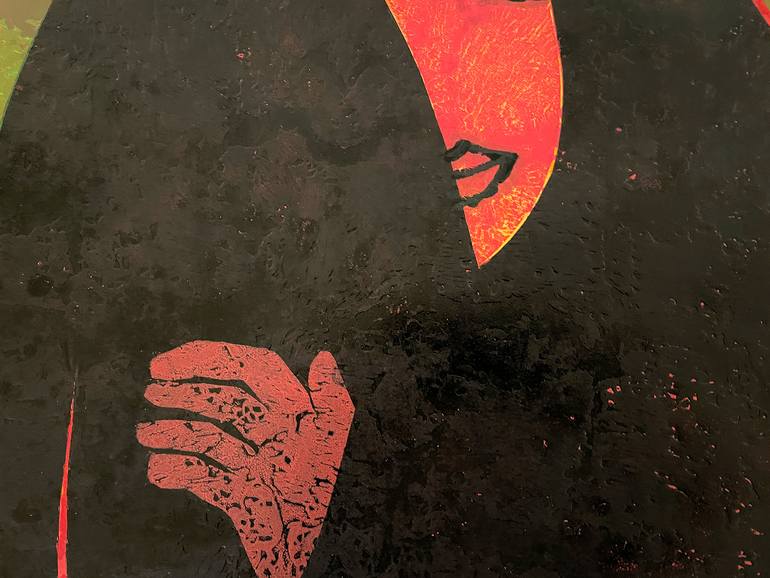 Original Contemporary Nude Printmaking by Jolanta Johnsson