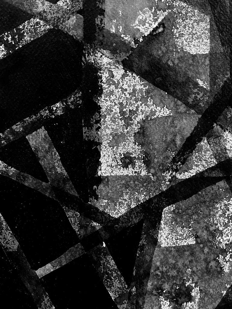 Original Abstract Nature Drawing by Jolanta Johnsson