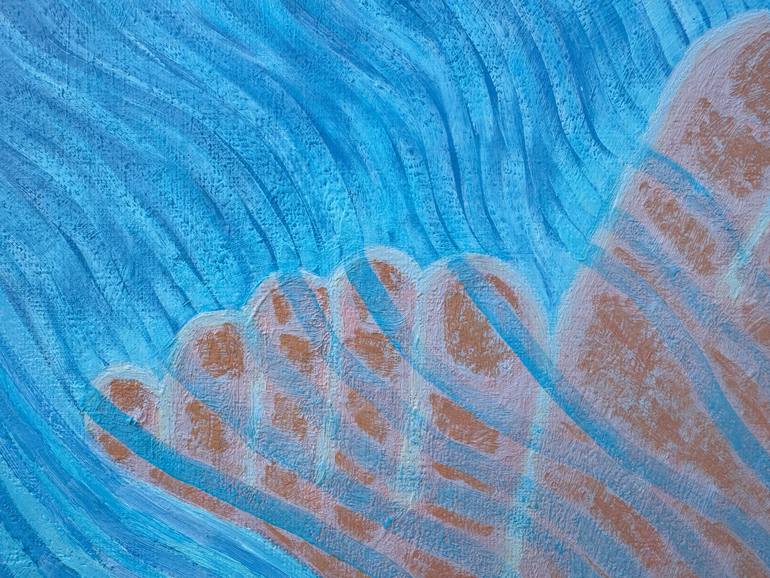 Original Figurative Seascape Painting by Jolanta Johnsson