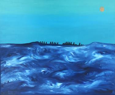 Original Modern Seascape Paintings by Jolanta Johnsson