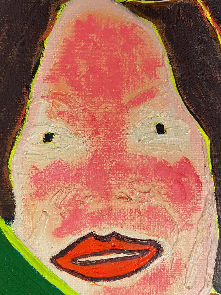 Original Figurative People Painting by Jolanta Johnsson