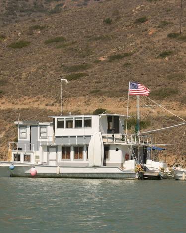 Old Boat At Catalina Harbor thumb