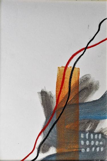 Original Minimalism Abstract Paintings by Marinda Scaramanga