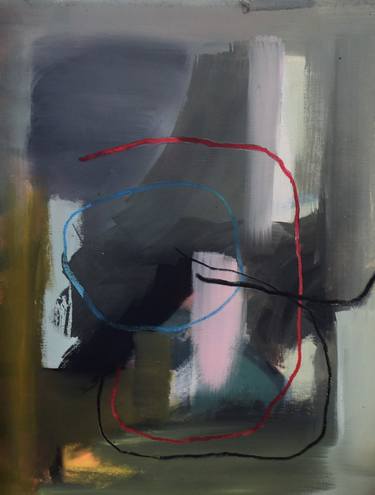 Original Abstract Expressionism Abstract Paintings by Marinda Scaramanga