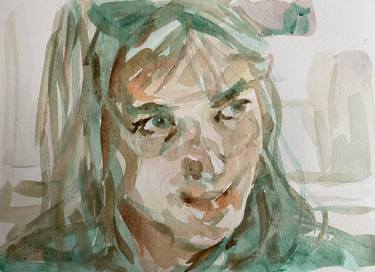 Original Expressionism Travel Drawings by Han Xiao