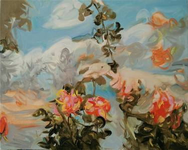 Print of Expressionism Botanic Paintings by Han Xiao