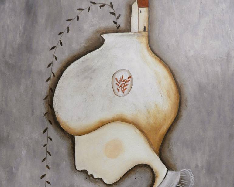 Original Illustration Women Painting by Silvia Beneforti