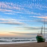 Boat Stuck on the Beach by Jon Glaser