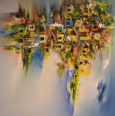 Original Abstract World Culture Paintings by Ngo Tam