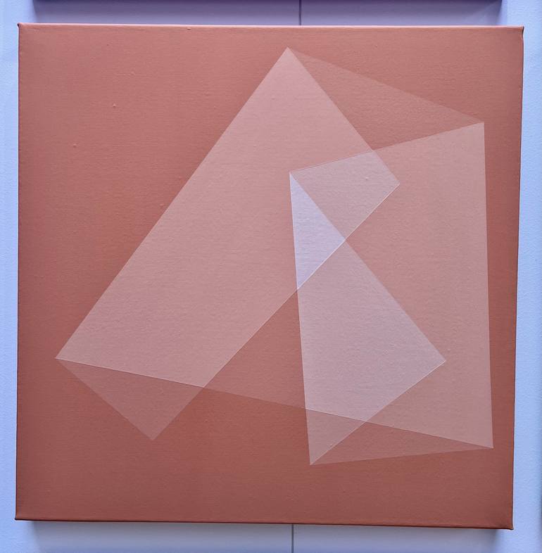 Original Conceptual Abstract Paintings by Ferenc Cseh