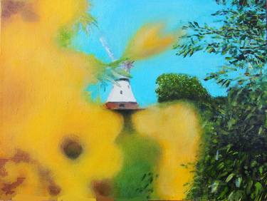 Original Realism Landscape Painting by Franz Himmer