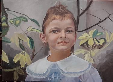 Original Figurative Family Painting by Antonino Iellamo