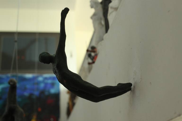 Original Figurative Men Sculpture by Edgar Duvivier