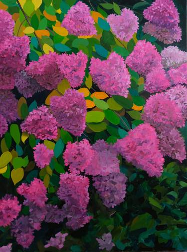 Original Contemporary Botanic Paintings by Christine Cousineau