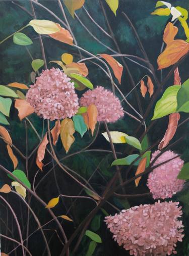 Original Contemporary Botanic Paintings by Christine Cousineau