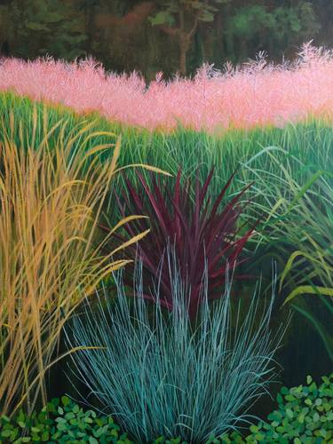 Original Garden Paintings by Christine Cousineau