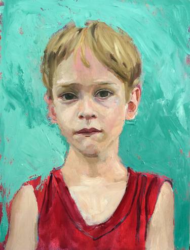 Original Contemporary Children Paintings by Christine Cousineau