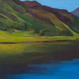 an Oil Painting Landscape Fjord Norway by Christine Cousineau
